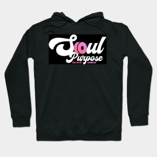 Soul Purpose PINK on BLACK Hoodie